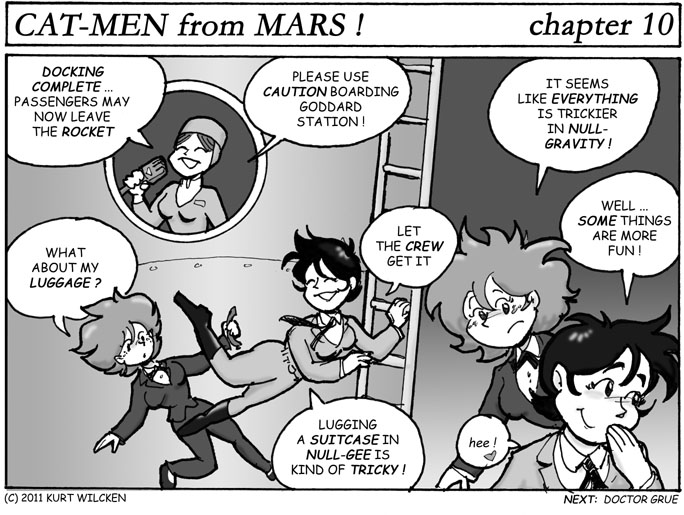 CAT-MEN from MARS:  Chapter 10 — Docking Procedures