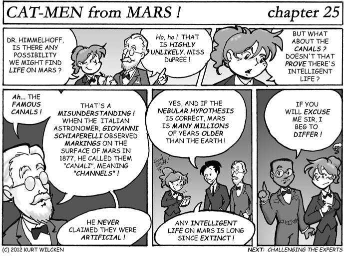 CAT-MEN from MARS:  Chapter 25 — Life on Mars