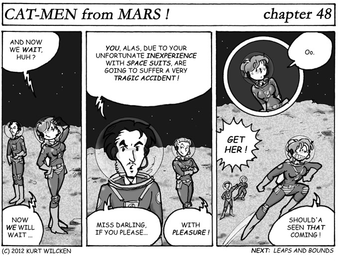 CAT-MEN from MARS:  Chapter 48 — What Now ?