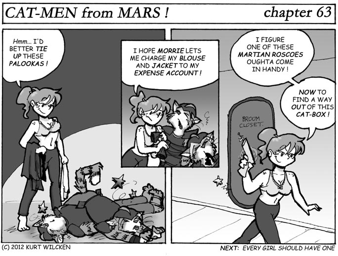 CAT-MEN from MARS:  Chapter 63 — Tidying Up Loose Ends