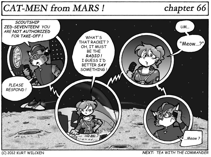 CAT-MEN from MARS:  Chapter 66 — Failure to Communicate