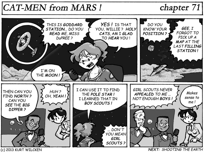 CAT-MEN from MARS:  Chapter 71 — Be Prepared !