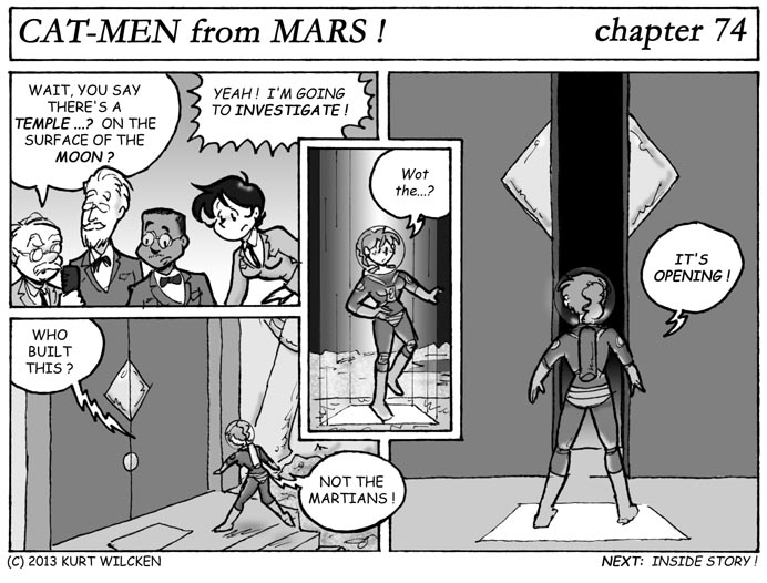 CAT-MEN from MARS:  Chapter 74 — Seeing the Sights