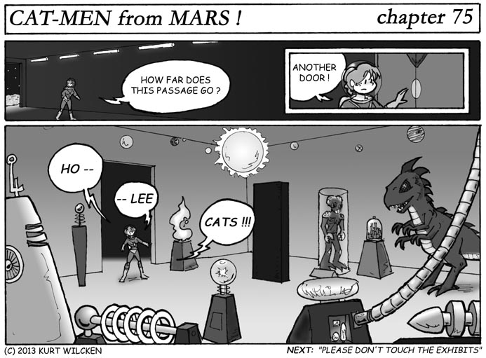 CAT-MEN from MARS:  Chapter 75 — Inside Story