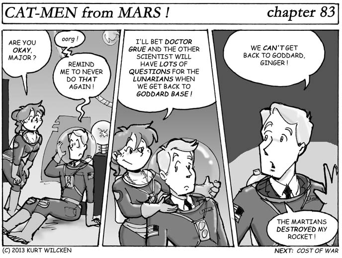 CAT-MEN from MARS:  Chapter 83 — No Way Out ?