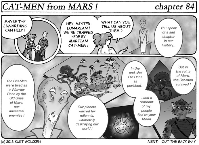 CAT-MEN from MARS:  Chapter 84 — Cost of War