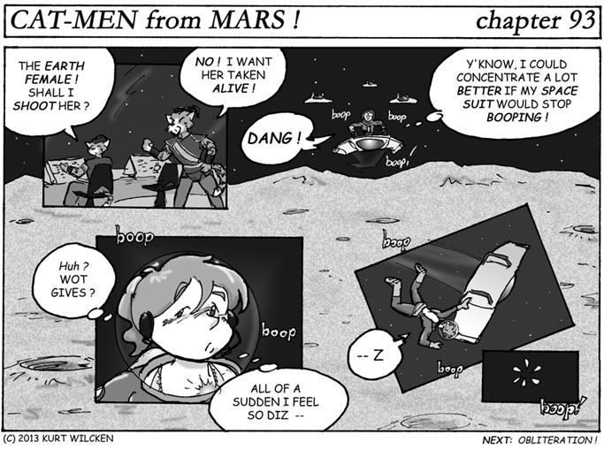 CAT-MEN from MARS:  Chapter 93 — Light’s Out