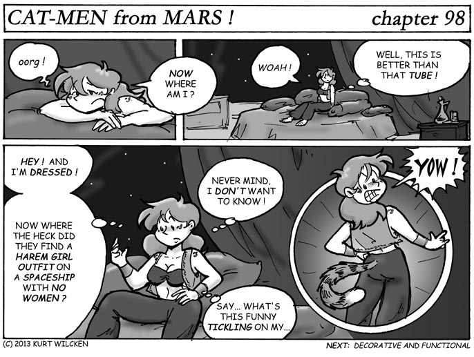 CAT-MEN from MARS:  Chapter 98 — Something Extra