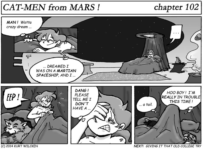 CAT-MEN from MARS:  Chapter 102 — Hoo Boy