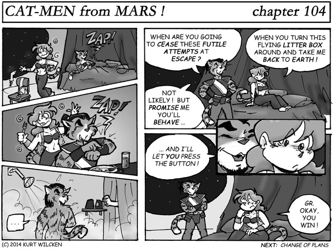 CAT-MEN from MARS:  Chapter 104 — Coming to Terms