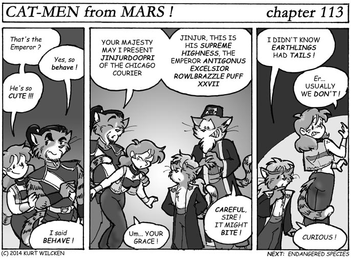 CAT-MEN from MARS:  Chapter 113 — Introductions Are In Order