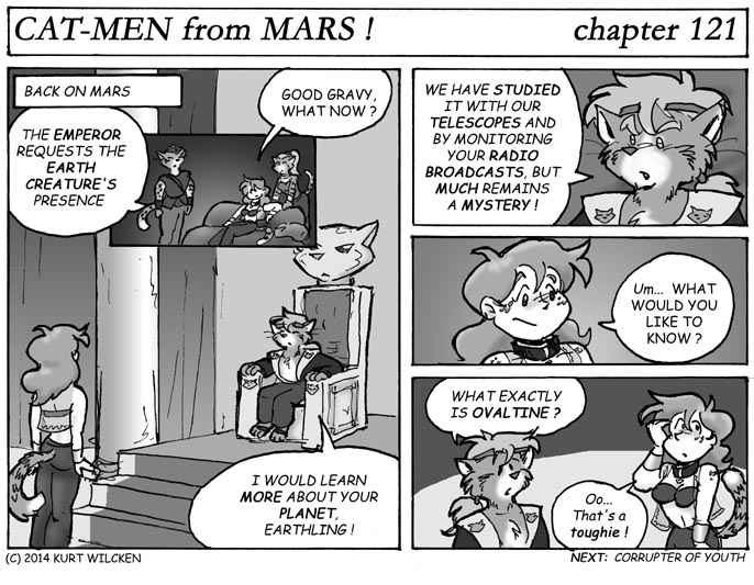 CAT-MEN from MARS:  Chapter 121 — Unsolved Mysteries