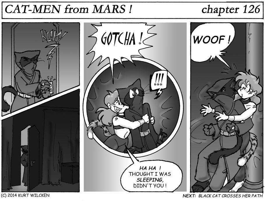 CAT-MEN from MARS:  Chapter 126 — Unwary Prey