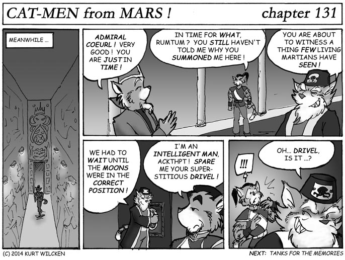 CAT-MEN from MARS:  Chapter 131 — Midnight Meeting