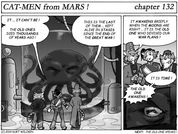 CAT-MEN from MARS:  Chapter 132 — Tanks For The Memories