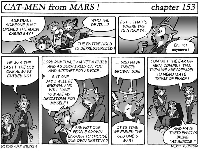 CAT-MEN from MARS:  Chapter 153 — Destiny of the Cat-Men