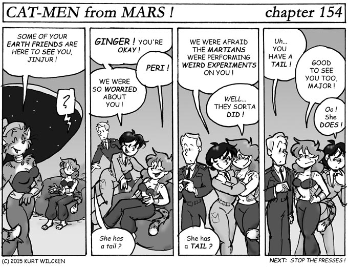 CAT-MEN from MARS:  Chapter 154 — Reunion