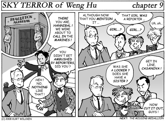 SKY TERROR of Weng Hu:  Chapter 9 — No, She Doesn’t