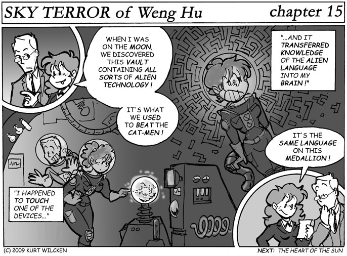 SKY TERROR of Weng Hu:  Chapter 15 — Lunar Language