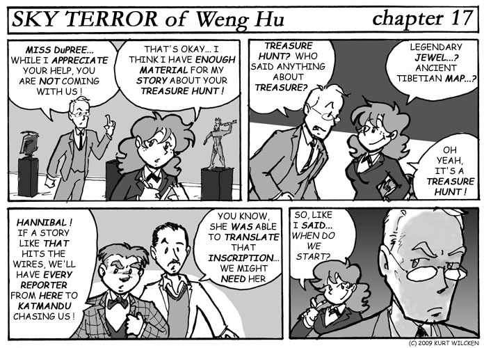 SKY TERROR of Weng Hu:  Chapter 17 — A Little Friendly Blackmail
