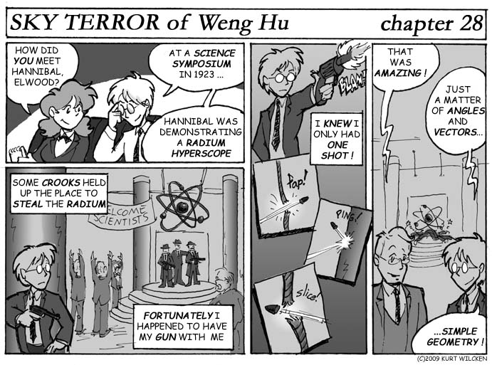 SKY TERROR of Weng Hu:  Chapter 28 — Elwood Braun, Applied Mathematician