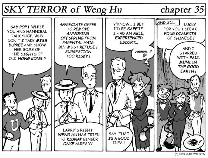 SKY TERROR of Weng Hu:  Chapter 35 — Timmy Has a Suggestion