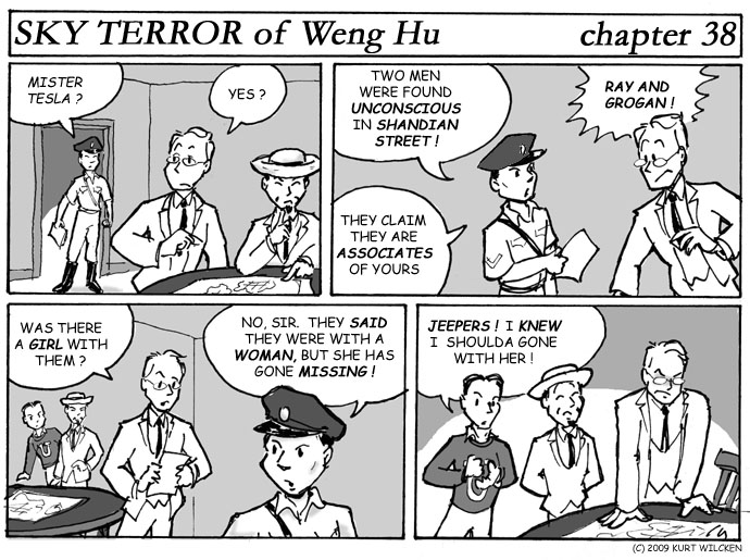 SKY TERROR of Weng Hu:  Chapter 38 — Bad Tidings