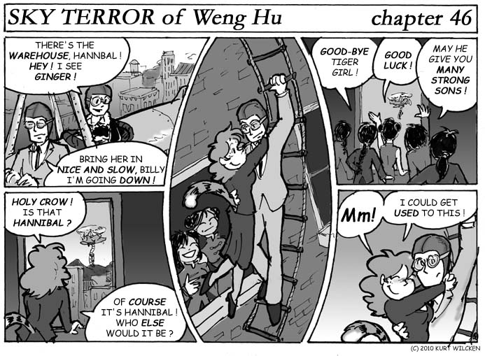 SKY TERROR of Weng Hu:  Chapter 46 — Carried Away