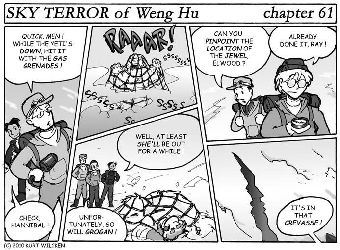 SKY TERROR of Weng Hu:  Chapter 61 — Down for the Count