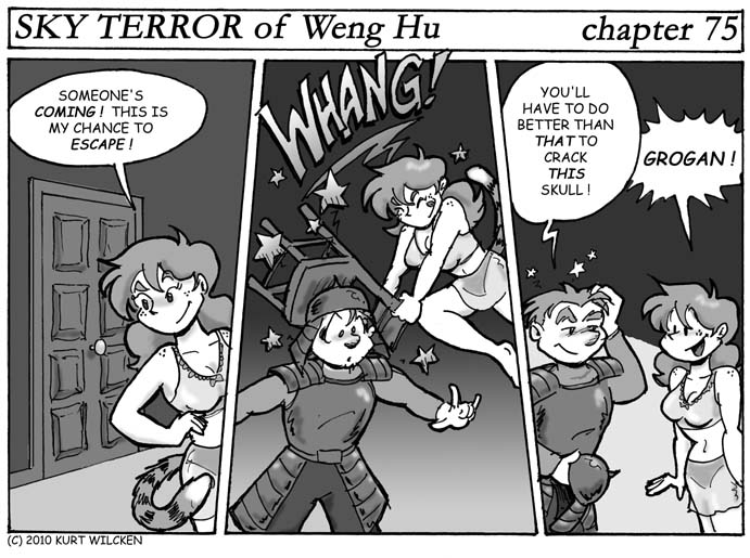 SKY TERROR of Weng Hu:  Chapter 75 — Concussive Reunion