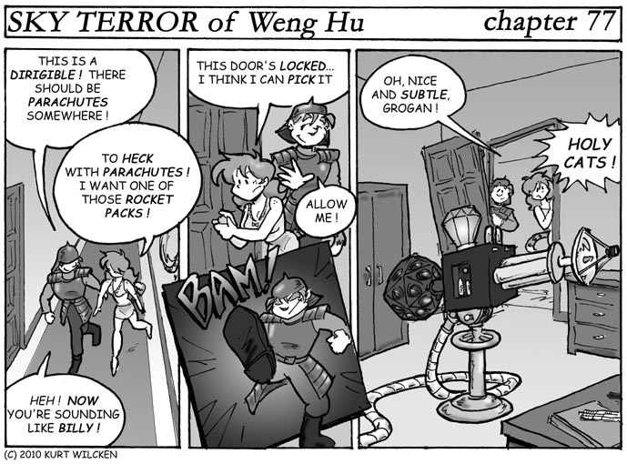 SKY TERROR of Weng Hu:  Chapter 77 — The Subtle Approach