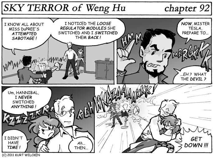 SKY TERROR of Weng Hu:  Chapter 92 — Outsmarted ?