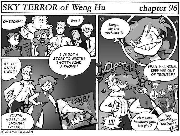 SKY TERROR of Weng Hu:  Chapter 96 –End of the Tale