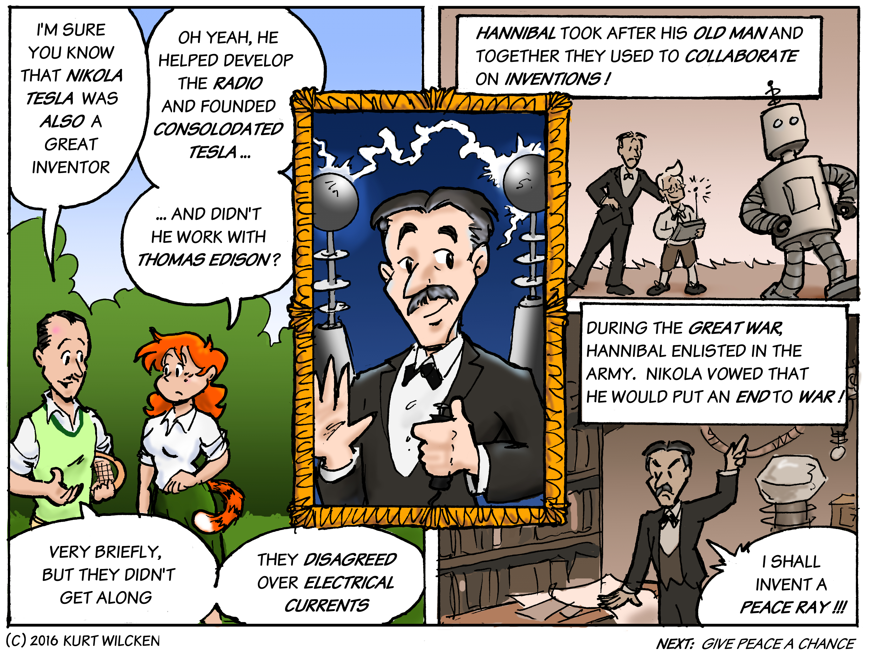 DANGER CAY:  Chapter 13 — Pops Tesla