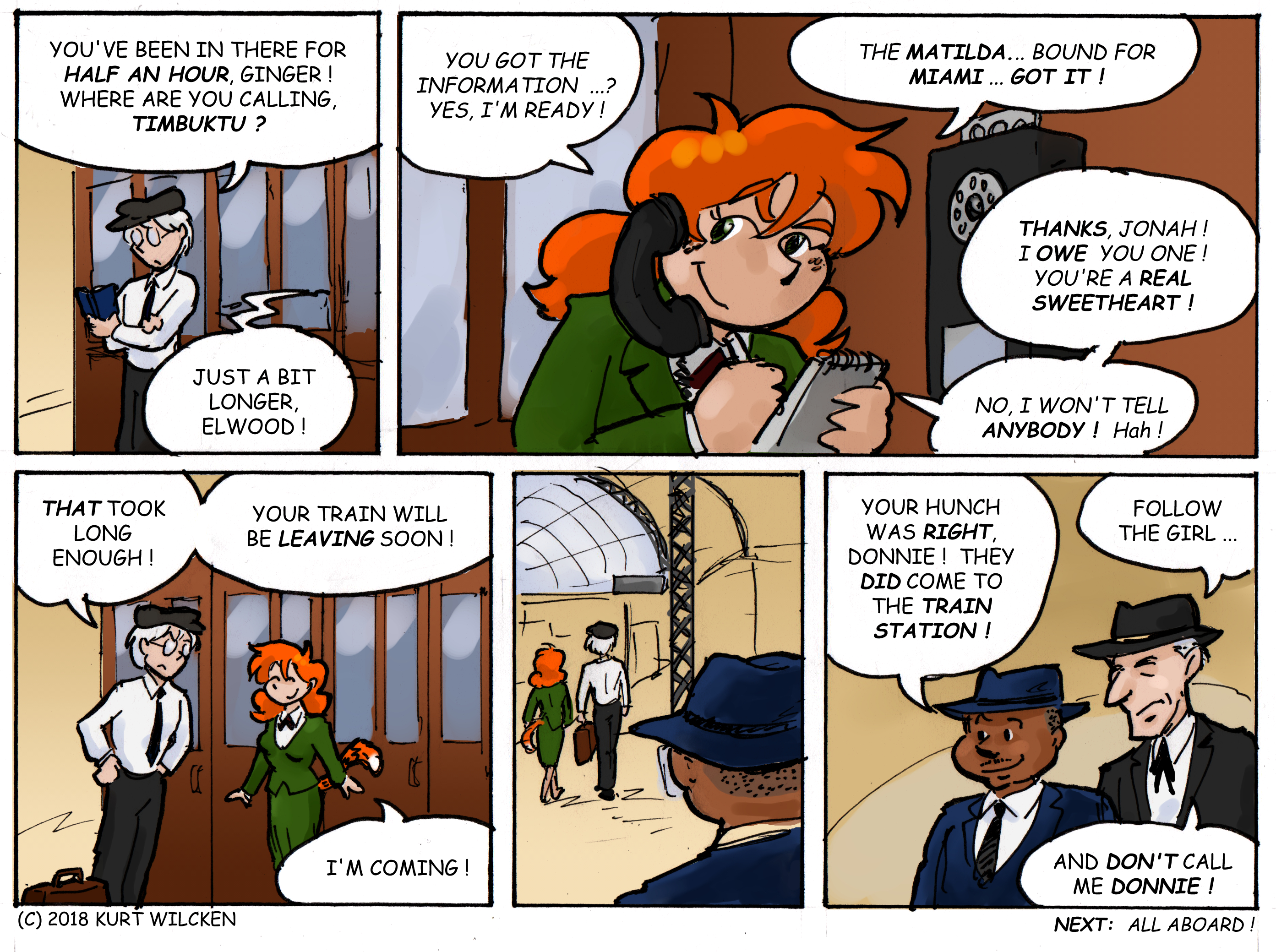 DANGER CAY:  Chapter 38 — A Gal With Connections