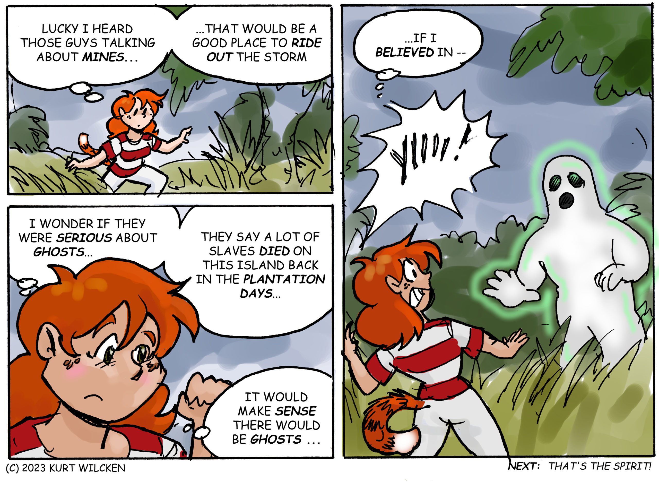 DANGER CAY:  Chapter 89 — Haunted Hills