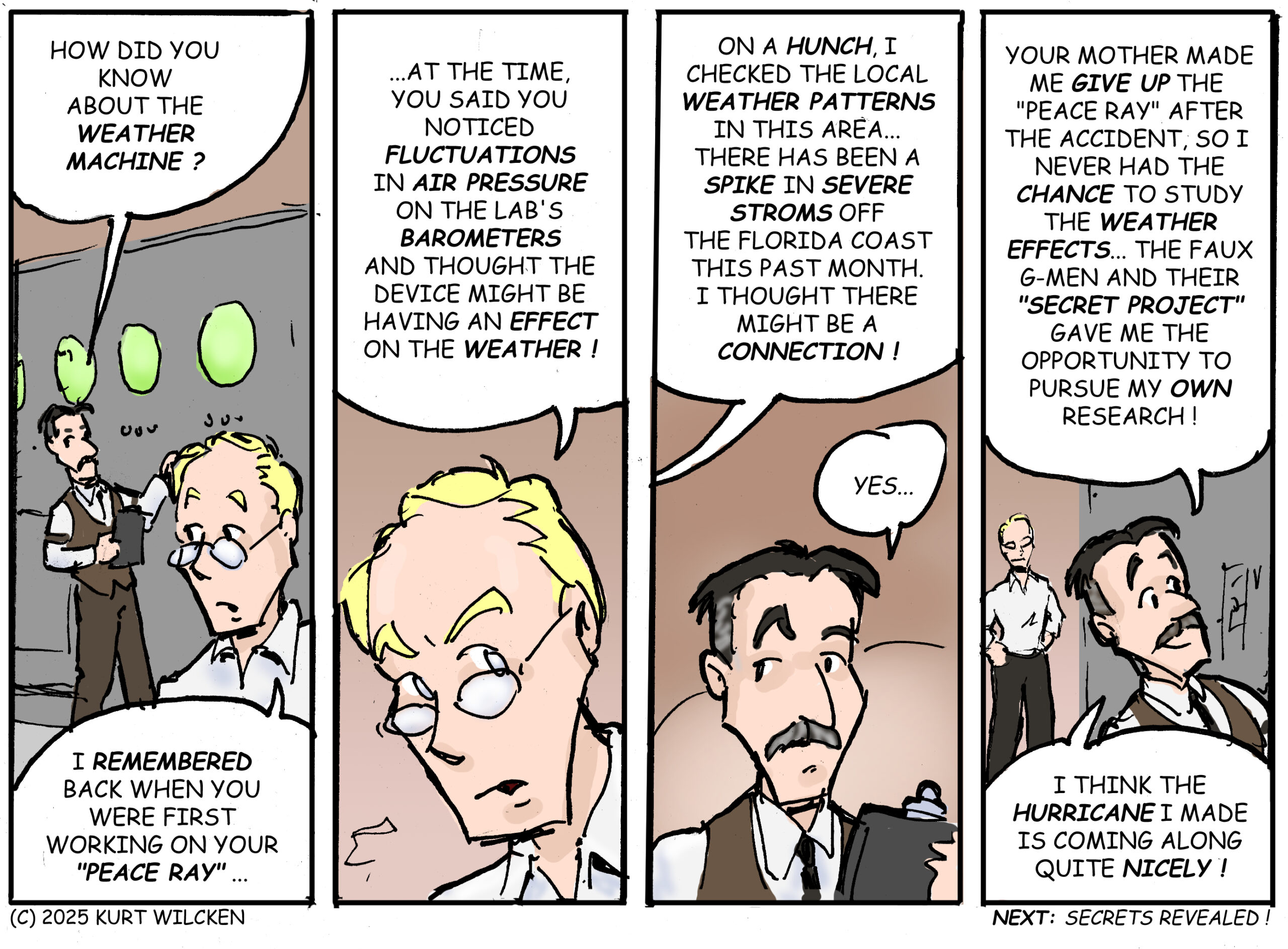 DANGER CAY: Chapter 119 —  Everybody Talks About the Weather