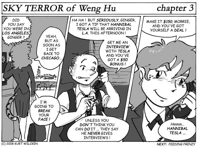 SKY TERROR of Weng Hu:  Chapter 3 –A Plum Assignment