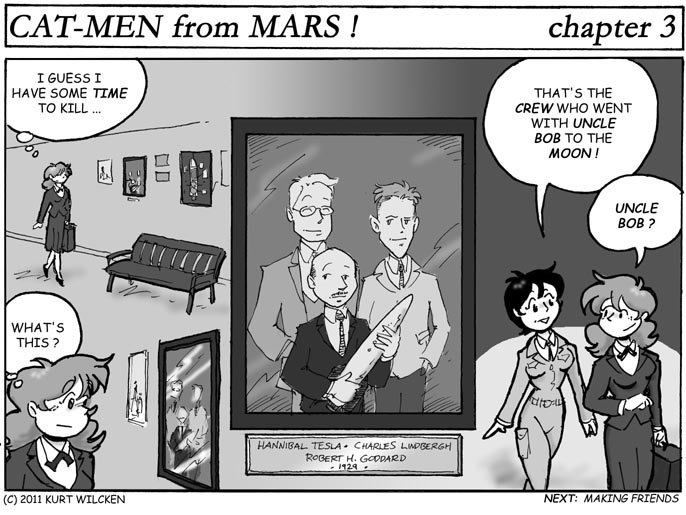 CAT-MEN from MARS:  Chapter 3 — Space Pioneers