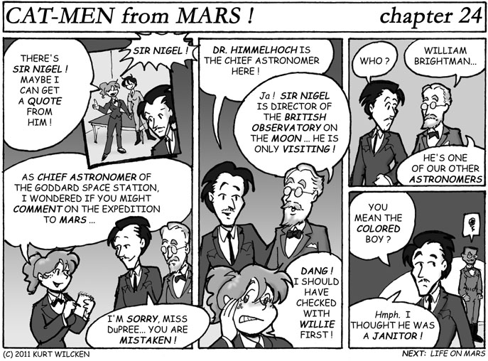 CAT-MEN from MARS:  Chapter 24 — Mistaken Identities