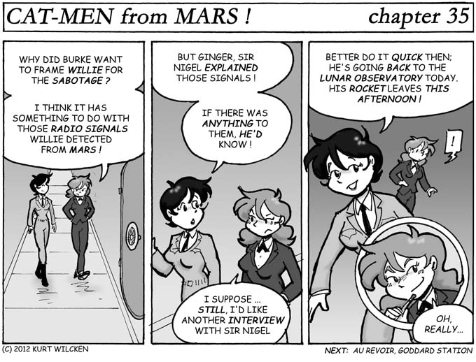 CAT-MEN from MARS:  Chapter 35 — Loose Ends
