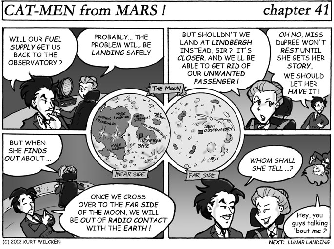CAT-MEN from MARS:  Chapter 41 — Unwanted Baggage