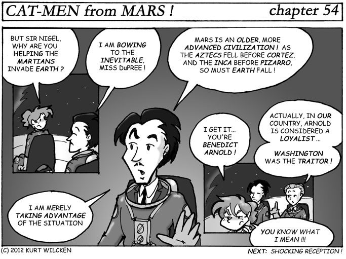 CAT-MEN from MARS:  Chapter 54 — You Can’t Fight Fate