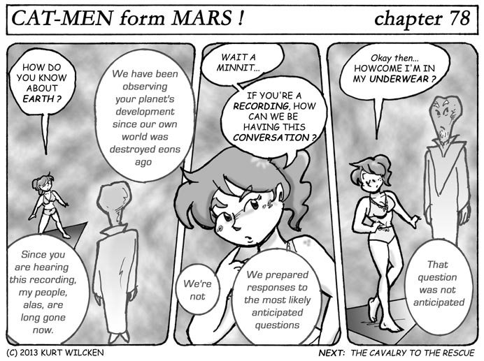 CAT-MEN from MARS:  Chapter 78 — Frequently Asked Questions