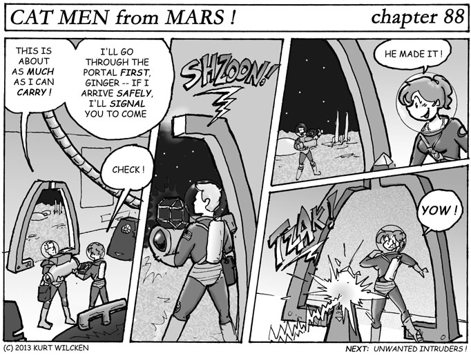 CAT-MEN from MARS:  Chapter 88 — One Small Step