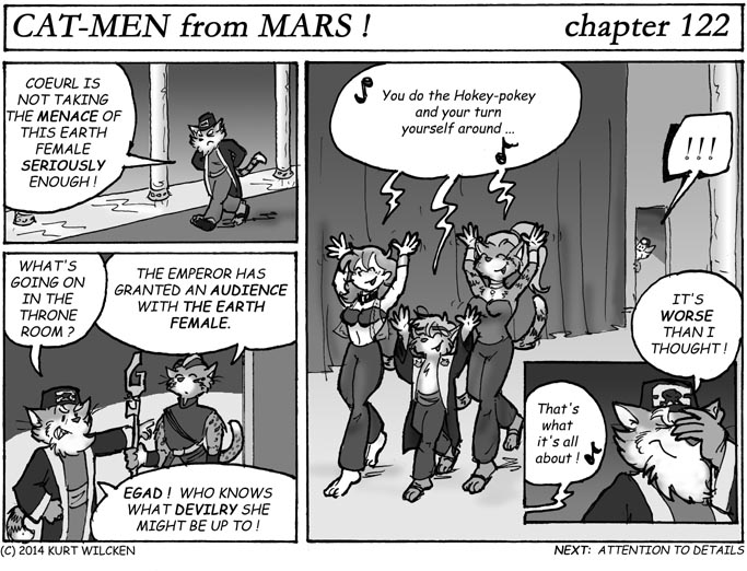 CAT-MEN from MARS:  Chapter 122 — Corrupter of Youth