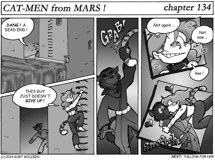 CAT-MEN from MARS:  Chapter 134 — The Last Thing He Expected