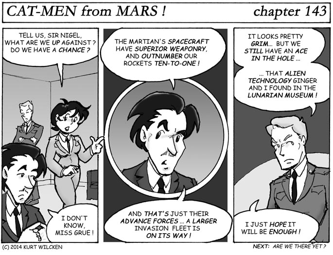 CAT-MEN from MARS:  Chapter 143 — Ace In the Hole ?