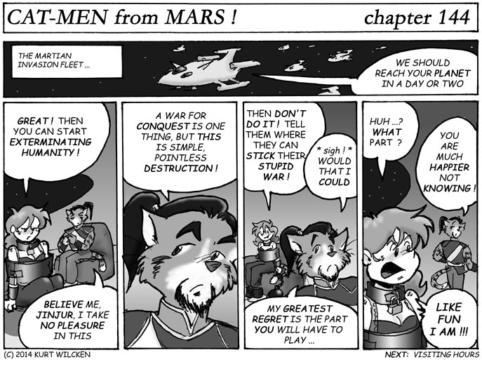 CAT-MEN from MARS:  Chapter 144 — You Don’t Want To Know