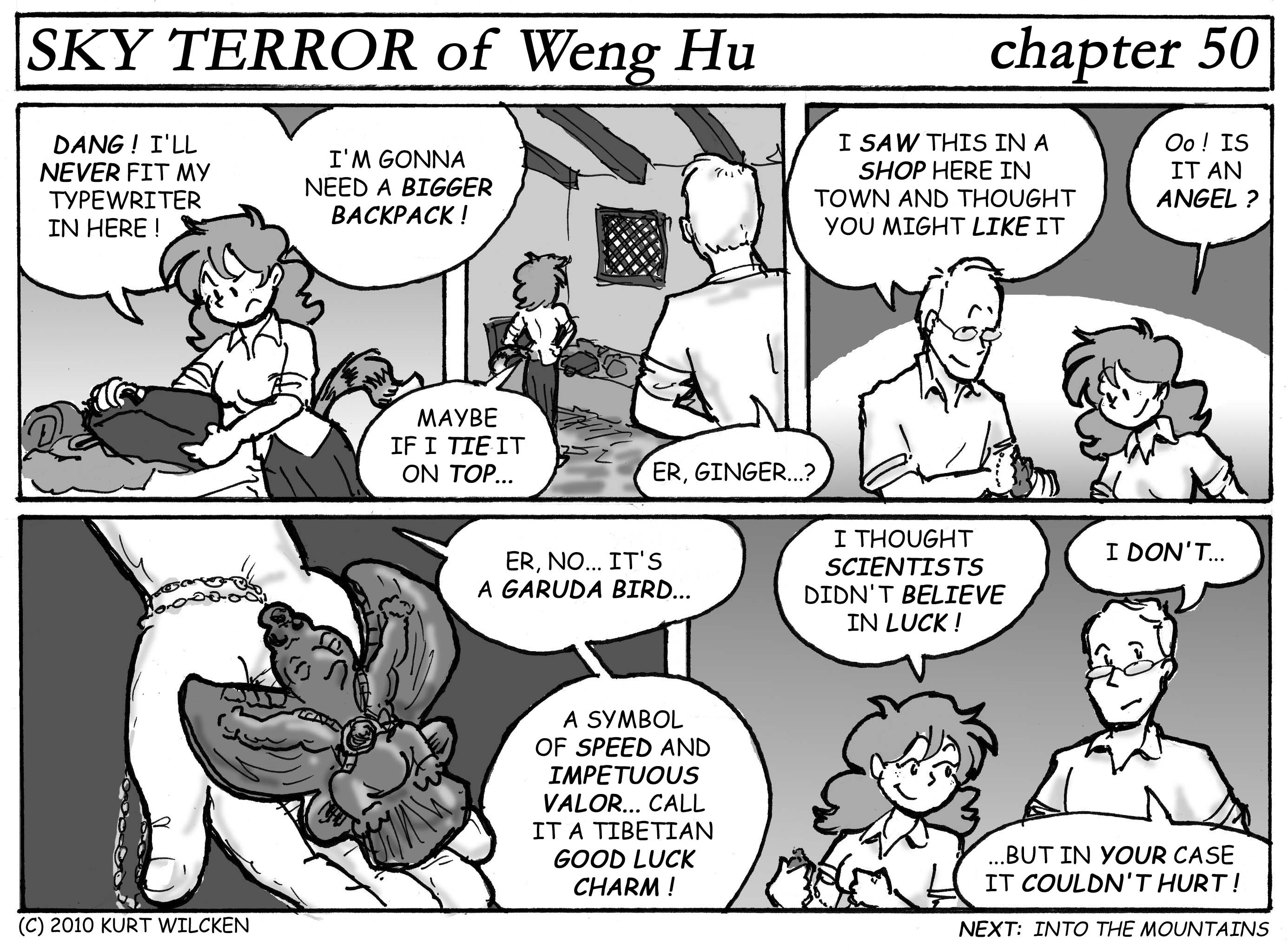 SKY TERROR of Weng Hu:  Chapter 50 — A Little Souvenir